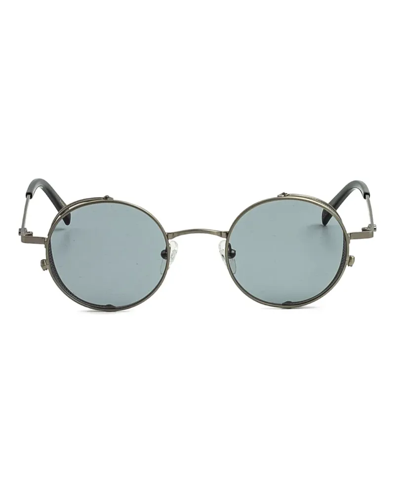 EPOS Talib Sonnenbrille mit rundem Gestell - Silber Silber