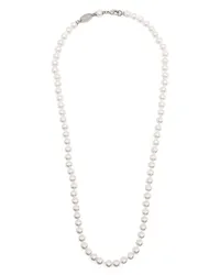 Dsquared2 logo-charm necklace White