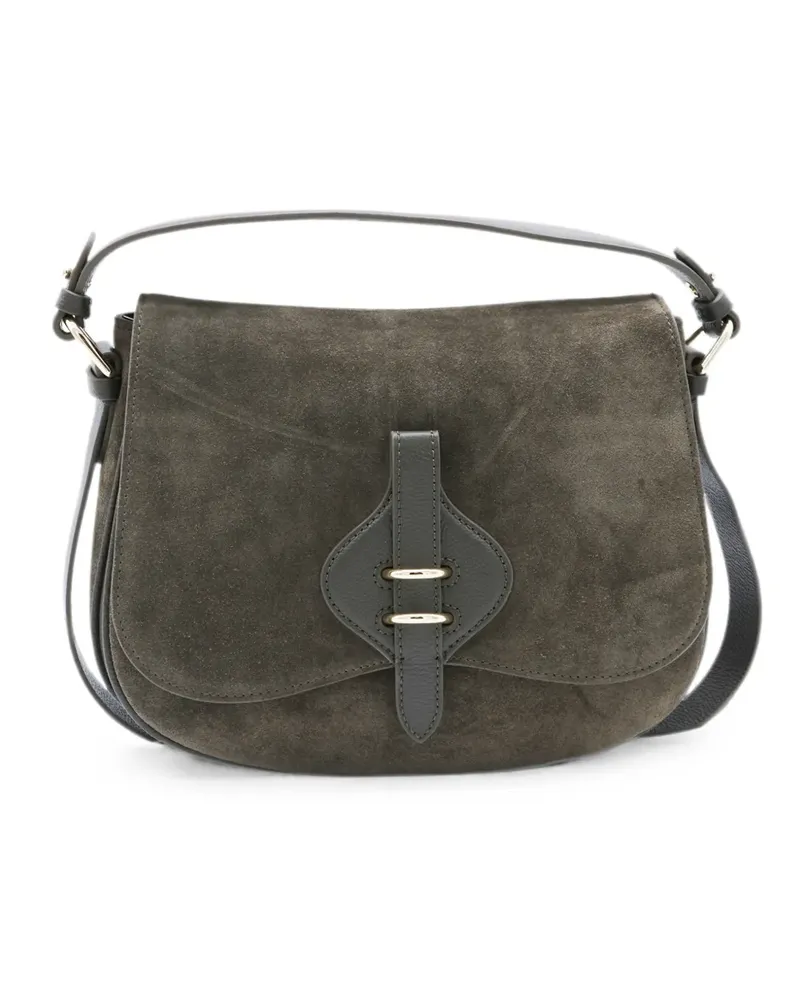 Coccinelle medium Maveryfue grained-leather shoulder bag - Grün Grün