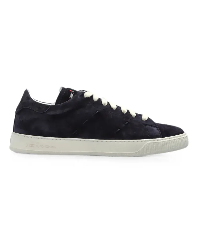 Kiton Sneakers aus Wildleder - Blau Blau