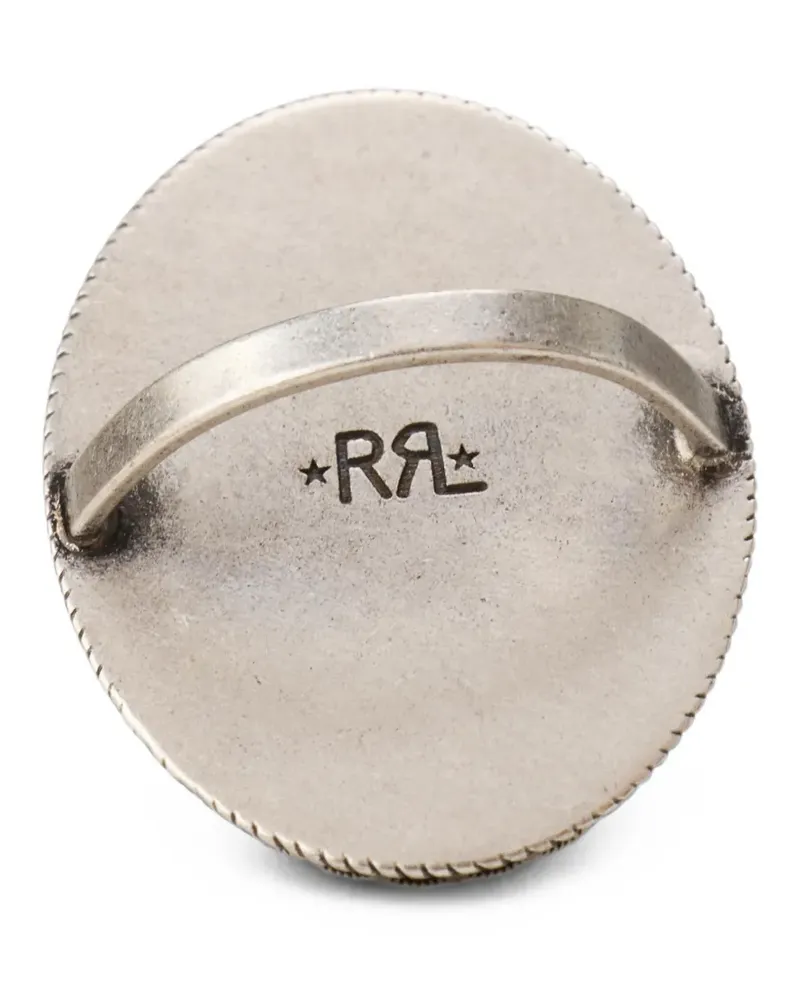Ralph Lauren turquoise bandana slider - Silber Silber