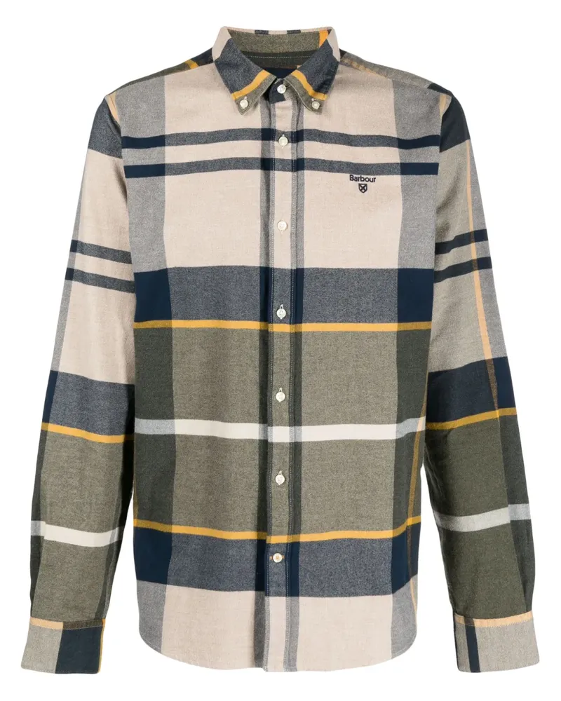 Barbour Hemd mit Karomuster - Nude Nude