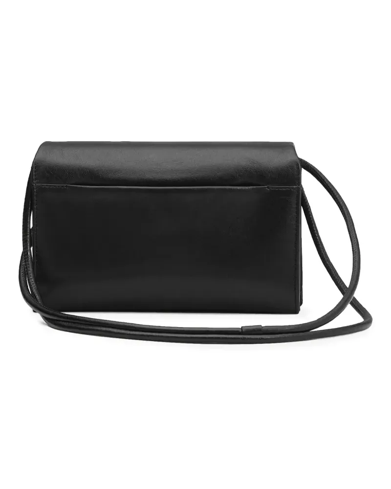 AMI Paris Voulez-Vous Portemonnaie mit Riemen - Schwarz Schwarz