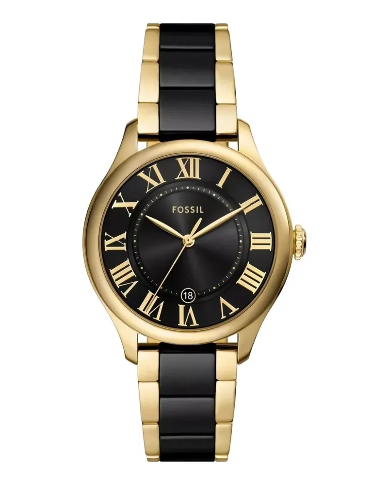 Fossil Gilmore 38mm watch - Schwarz Schwarz