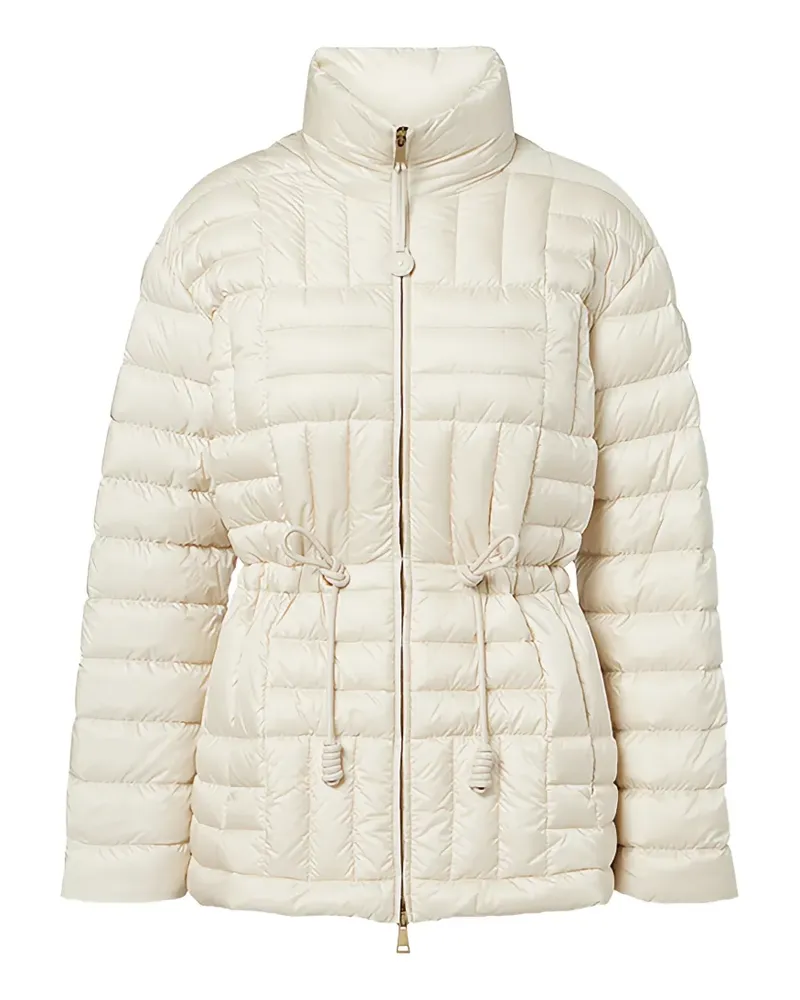Moncler Gesteppte Jacke mit Kordelzug - Nude Nude