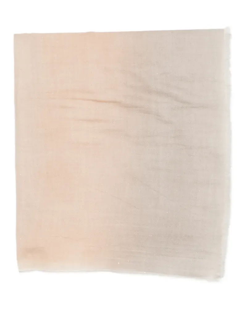 Faliero Sarti Isa fringed scarf - Nude Nude