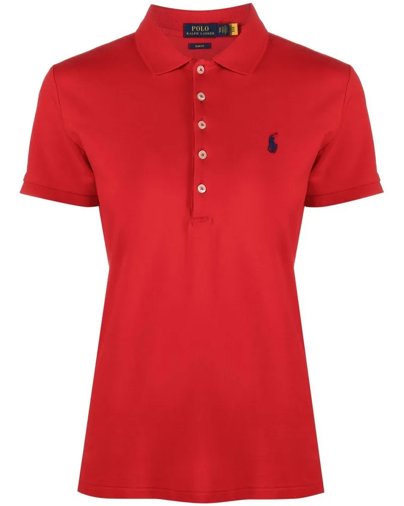 Ralph Lauren Julie Poloshirt mit Logo-Stickerei - Rot Rot