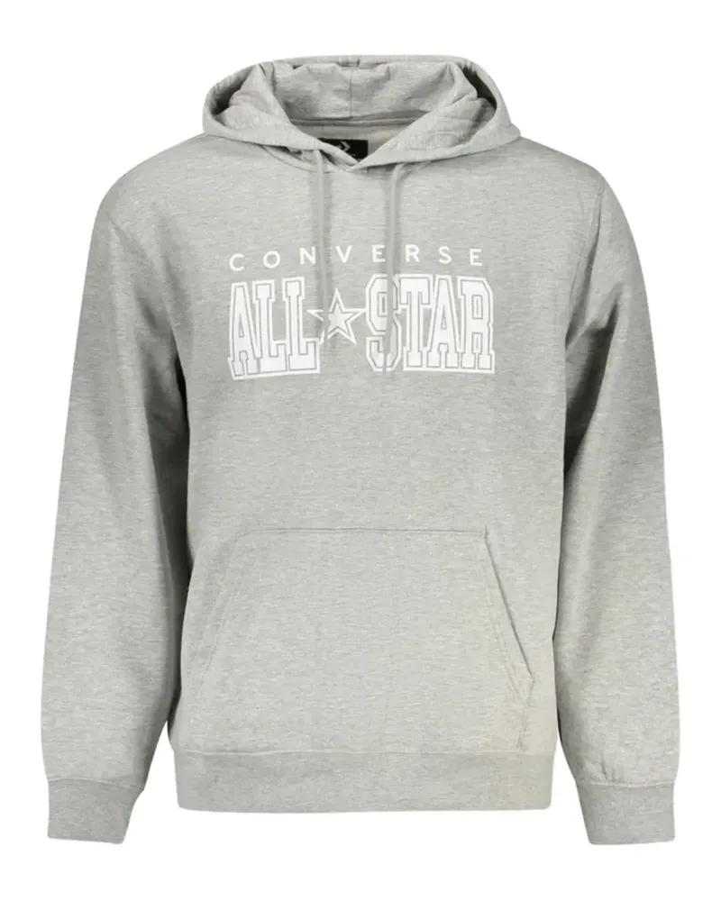 Converse Hoodie mit Logo-Print - Grau Grau