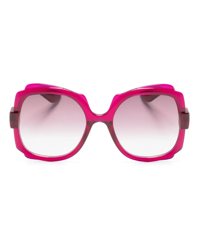 Gucci Eckige Sonnenbrille mit Farbverlauf - Violett Violett