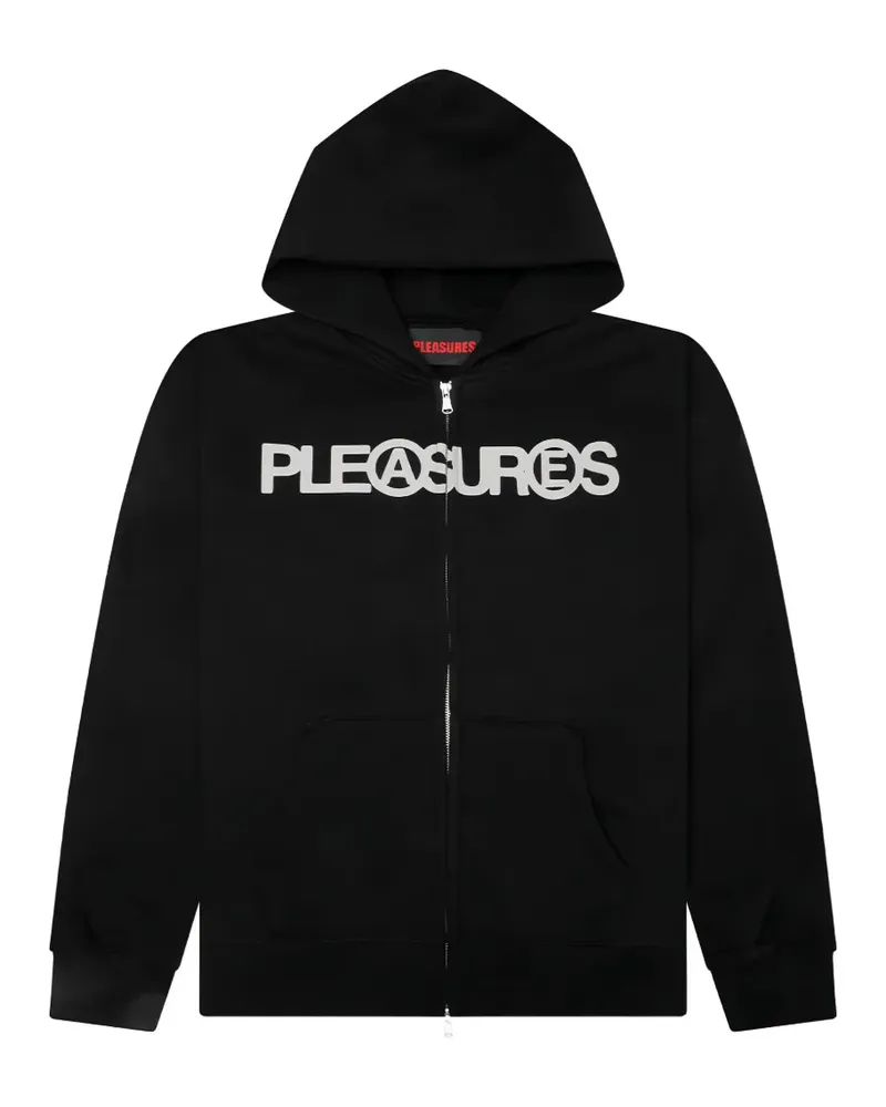 PLEASURES zip-up hoodie - Schwarz Schwarz