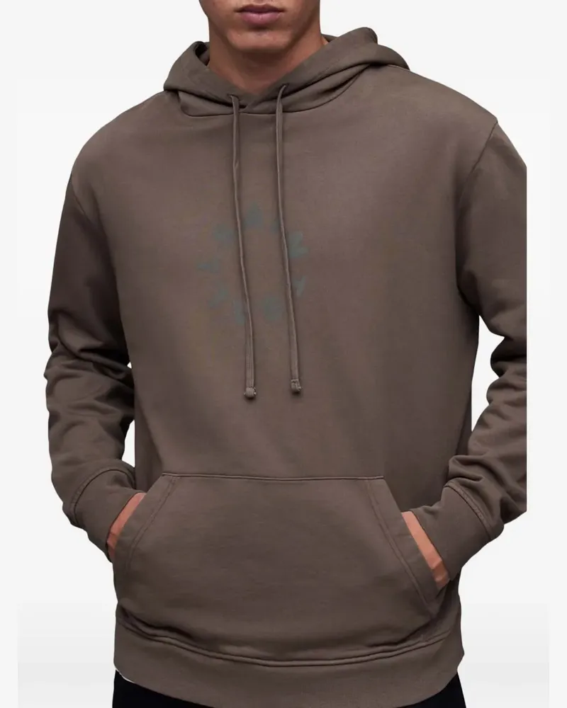 AllSaints Tierra drawstring hoodie - Braun Braun