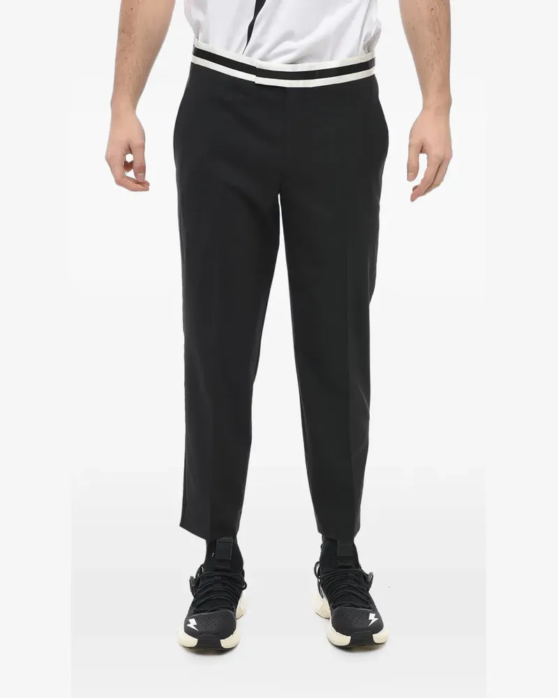 Neil Barrett Jamie Tapered-Hose - Schwarz Schwarz