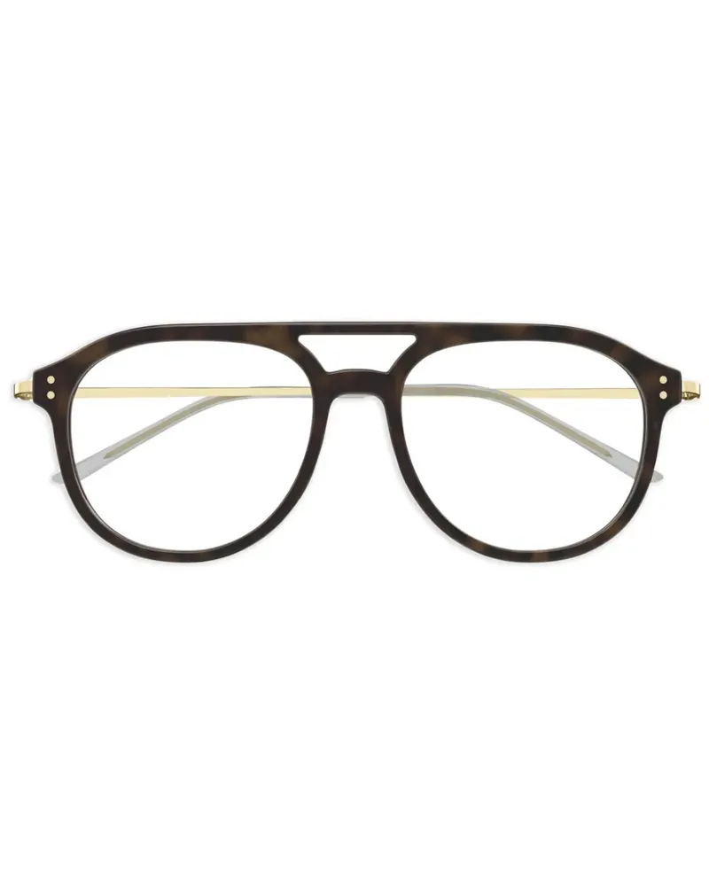 Gucci Sonnenbrille in Schildpattoptik - Braun Braun
