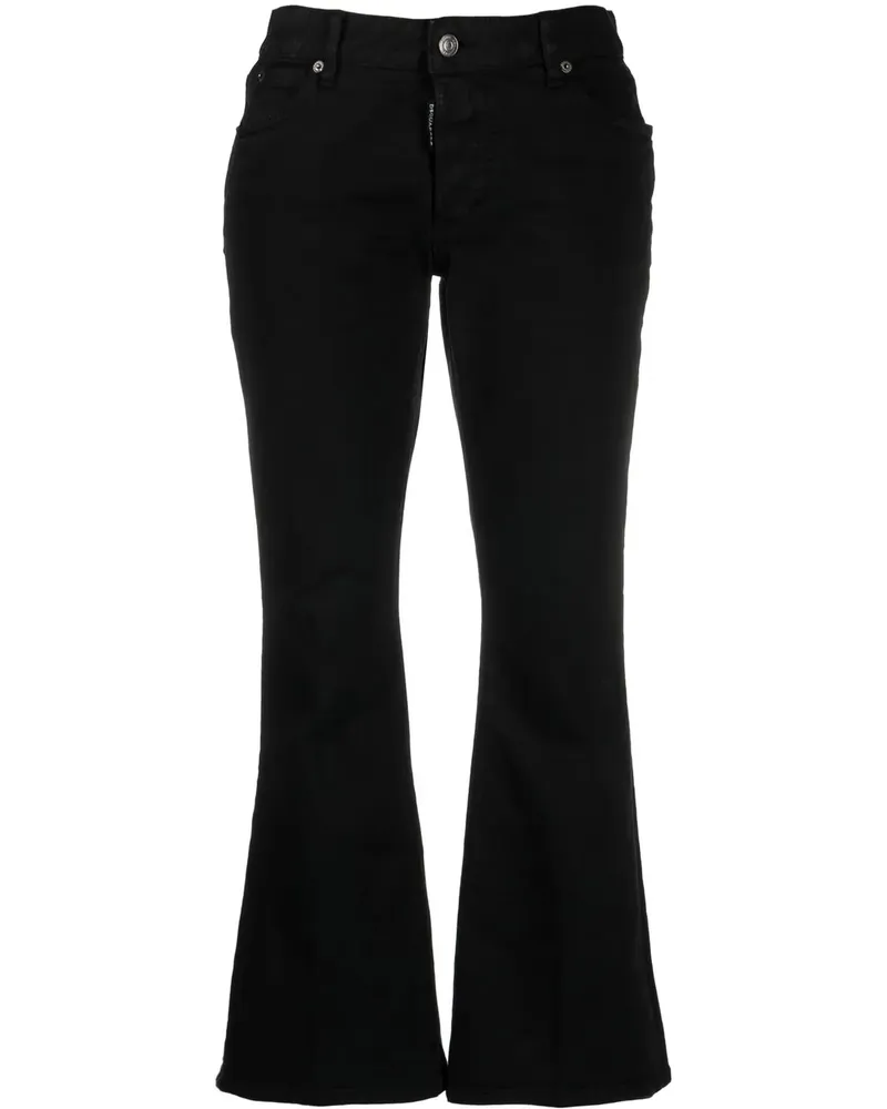Dsquared2 Bull Schlagjeans - Schwarz Schwarz