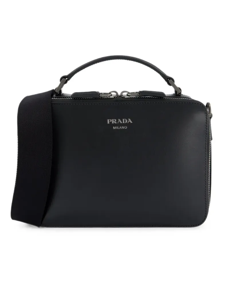 Prada Brique leather bag - Schwarz Schwarz