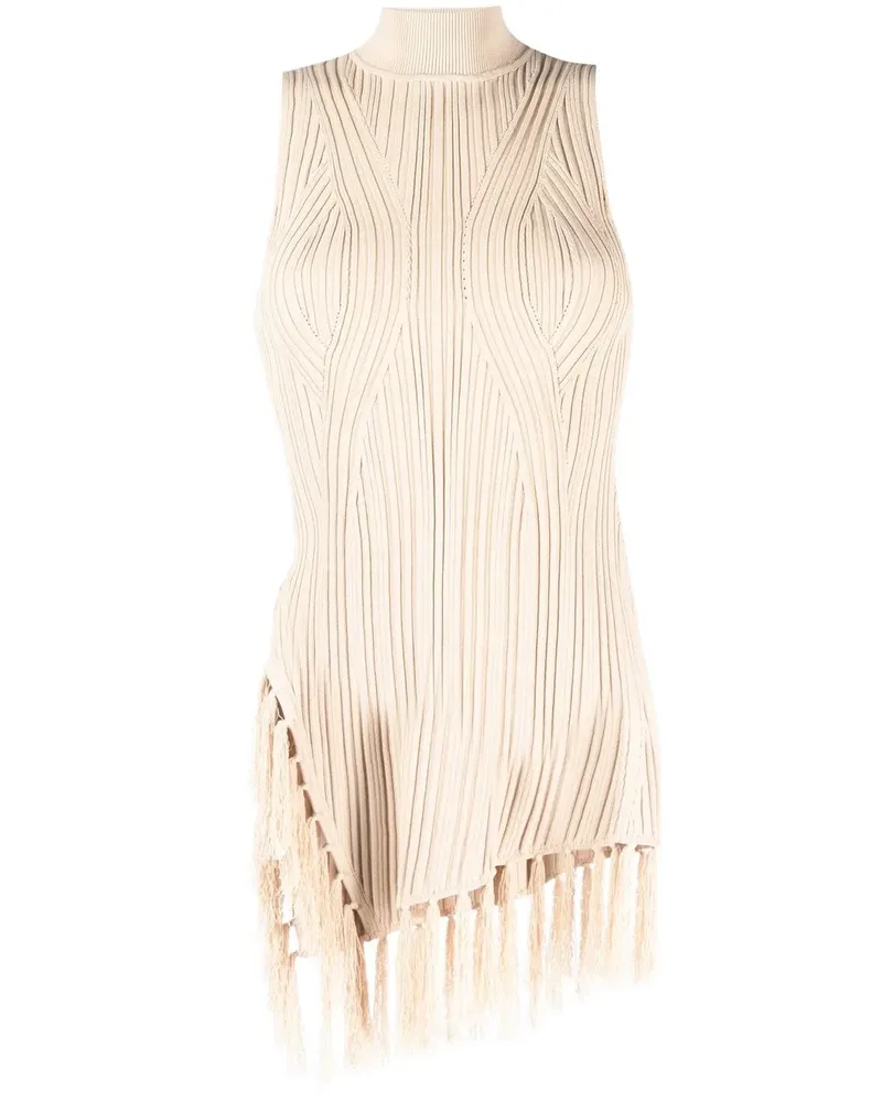 Cult Gaia Doja Strickoberteil - Nude Nude
