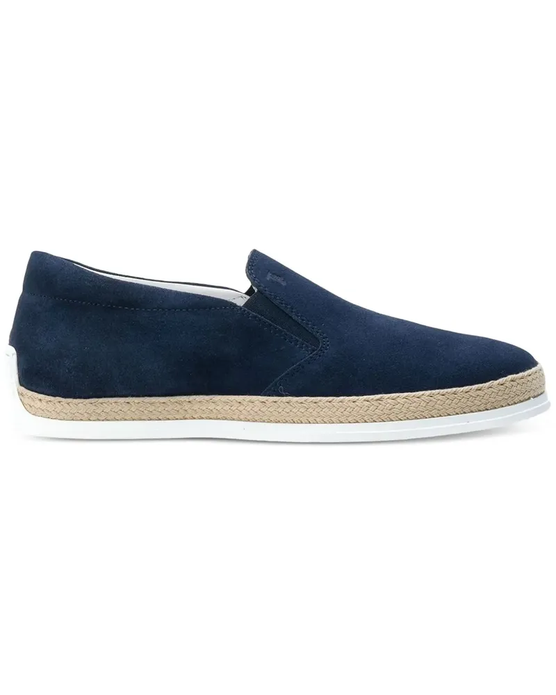 TOD'S Espadrilles aus Wildleder - Blau Blau