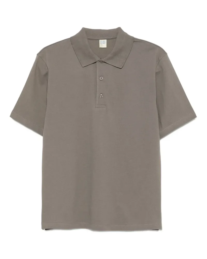 Flore Flore Poloshirt mit kurzen Ärmeln - Grün Grün