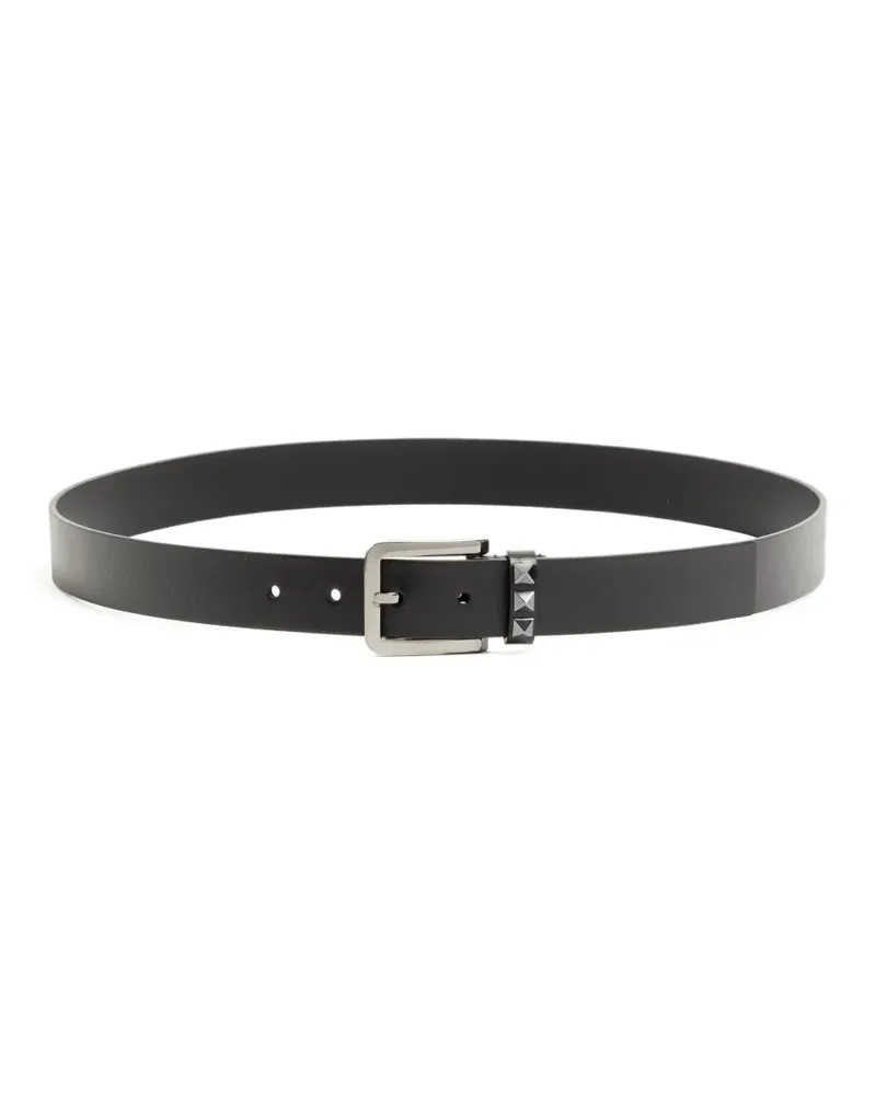 Valentino Garavani Rockstud calfskin belt - Schwarz Schwarz