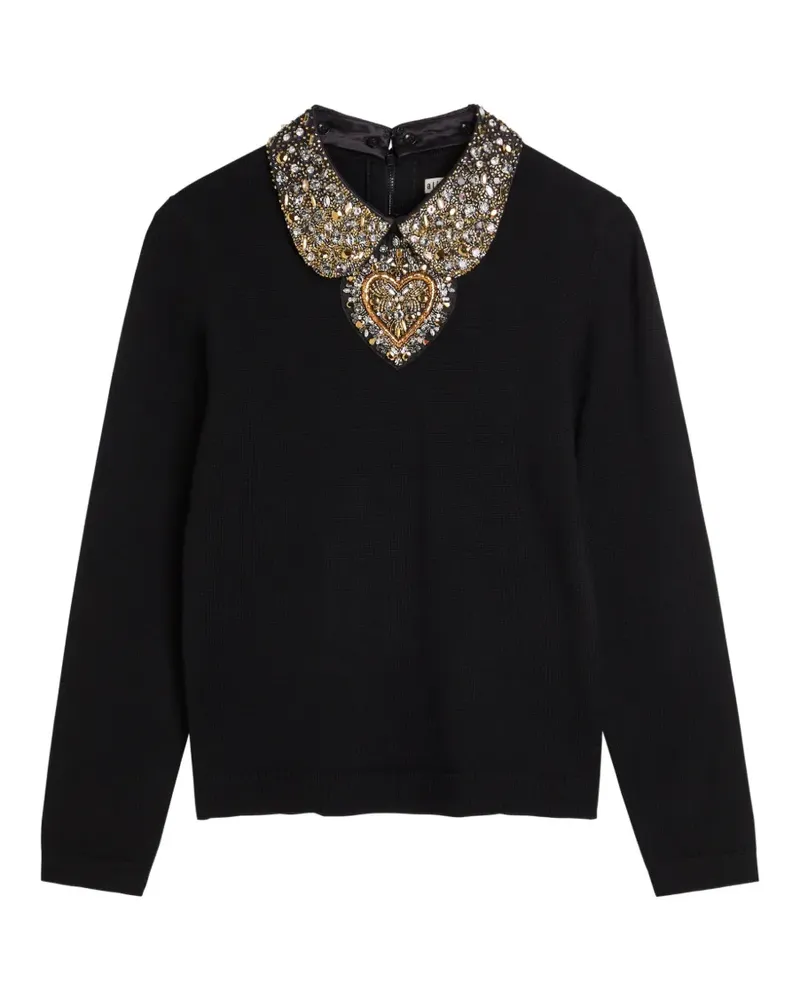 Alice + Olivia Porla embellished sweater - Schwarz Schwarz