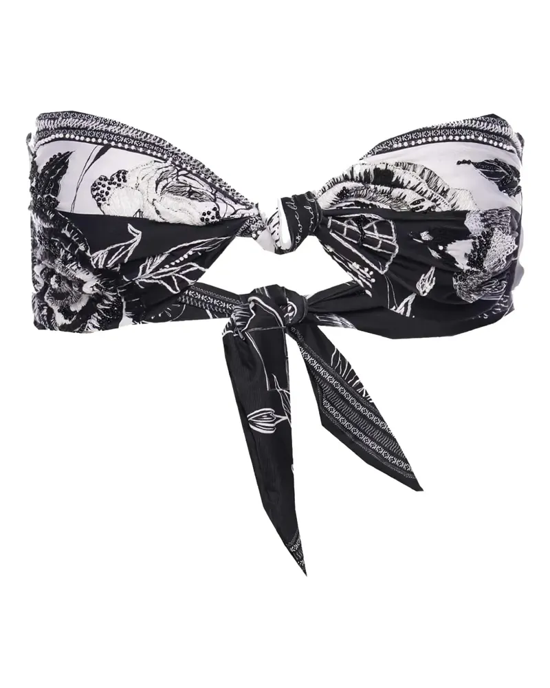AGUA BENDITA Lucille bikini top - Schwarz Schwarz