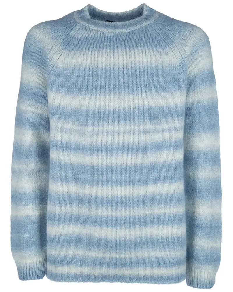 Daniele Fiesoli Gestreifter Pullover - Blau Blau