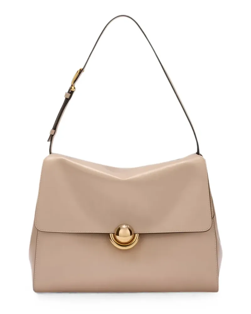 Furla Mittelgroße Domus Schultertasche - Nude Nude