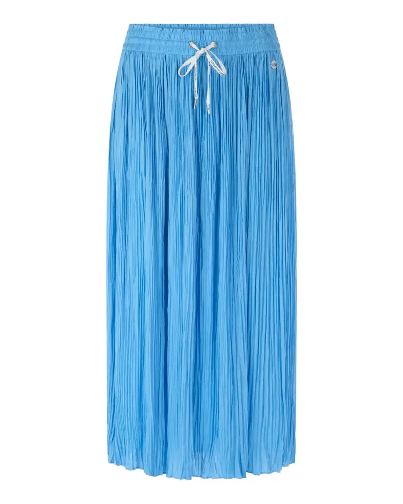 Marc Cain Rethink Together pleated midi skirt - Blau Blau