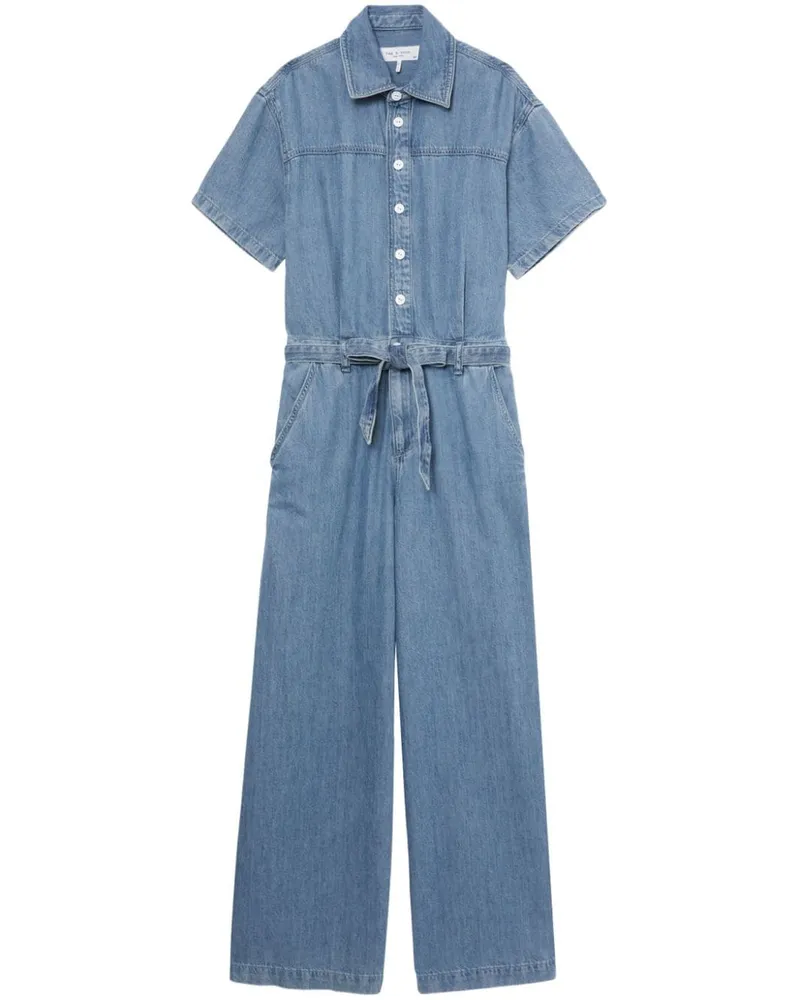 Rag & Bone Jeans-Jumpsuit Blau