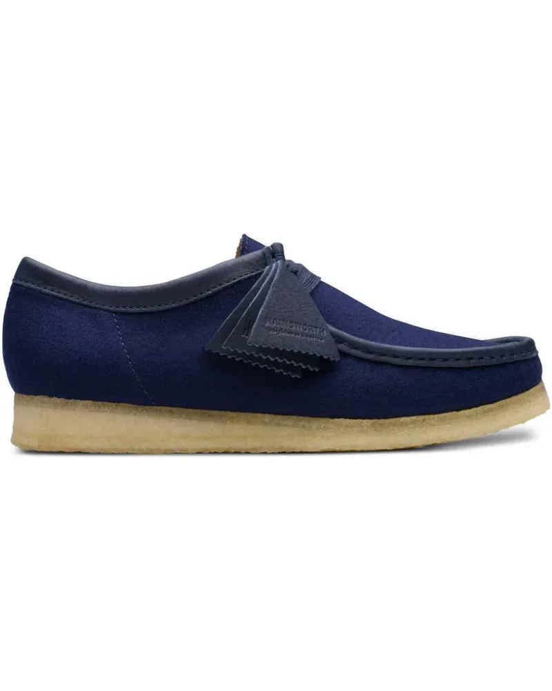 Clarks Wallabee Desert-Boots - Blau Blau