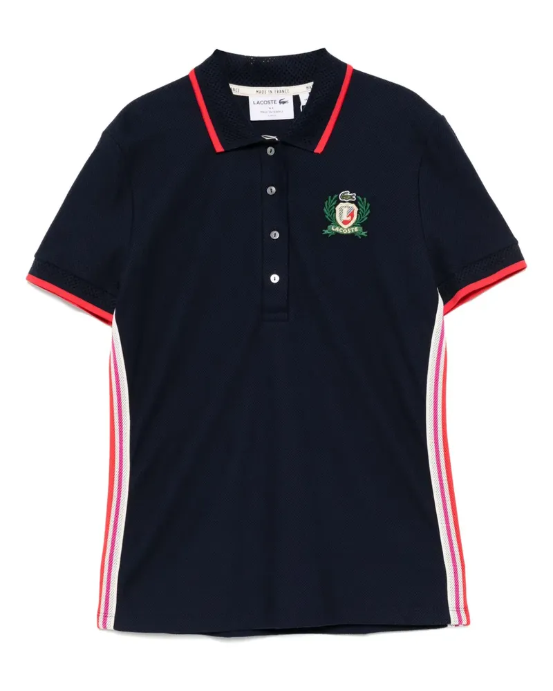 Lacoste Schmales Poloshirt - Blau Blau