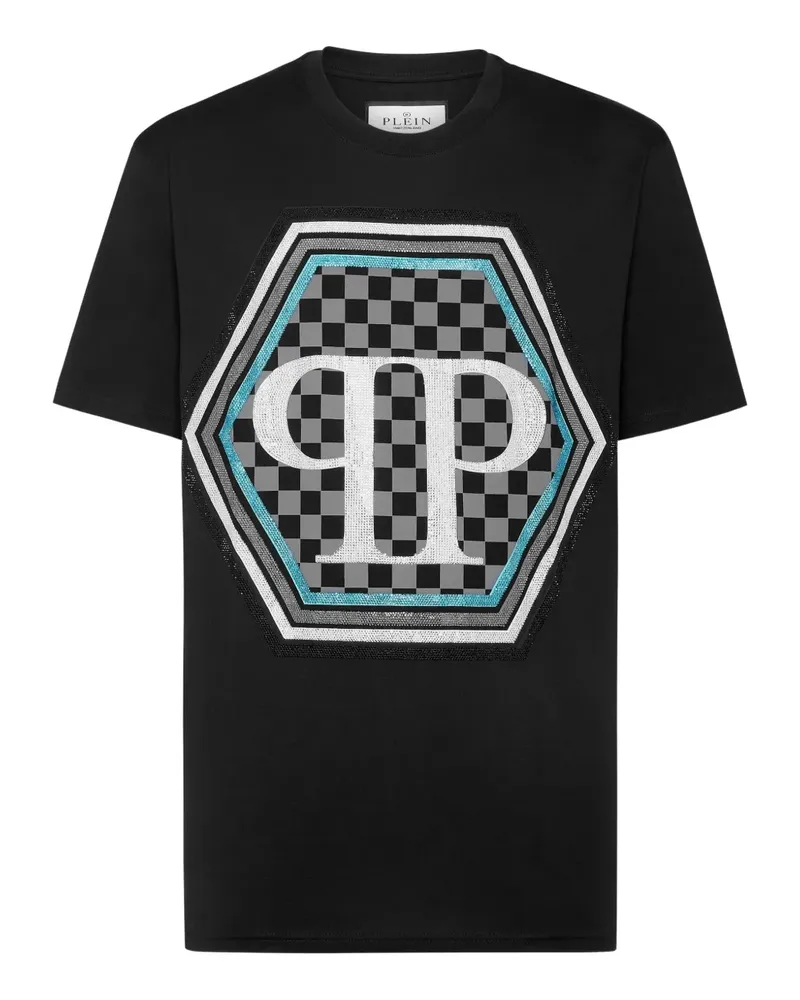 Philipp Plein T-Shirt mit Print - Schwarz Schwarz