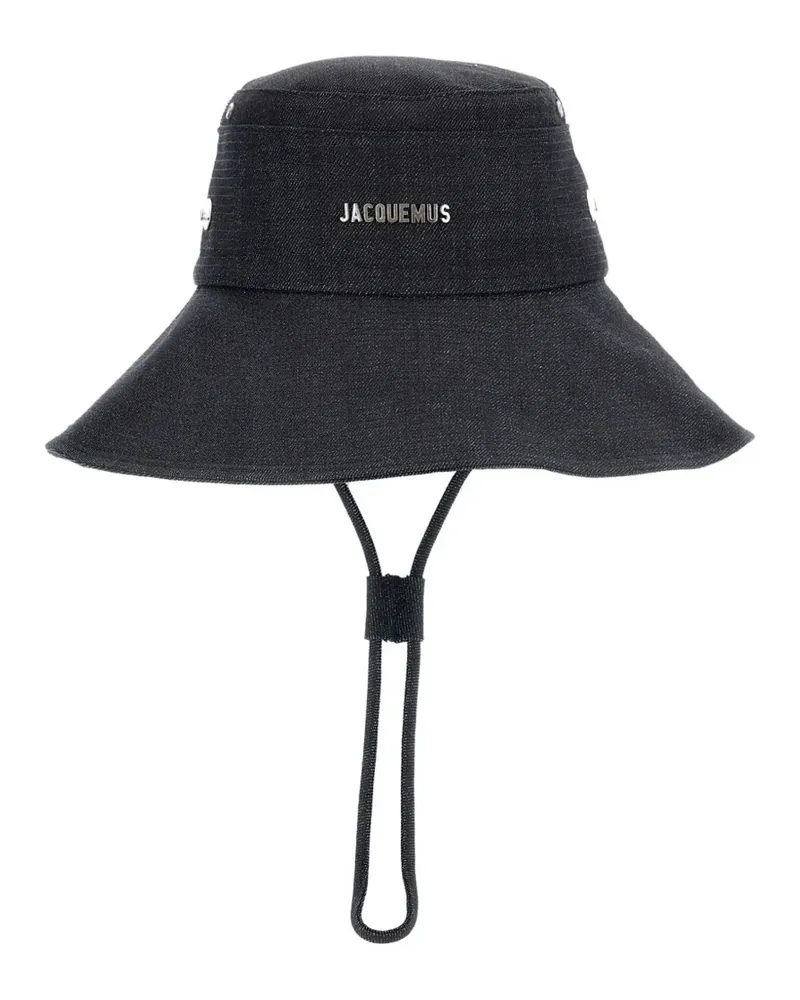 Jacquemus denim bucket hat - Schwarz Schwarz