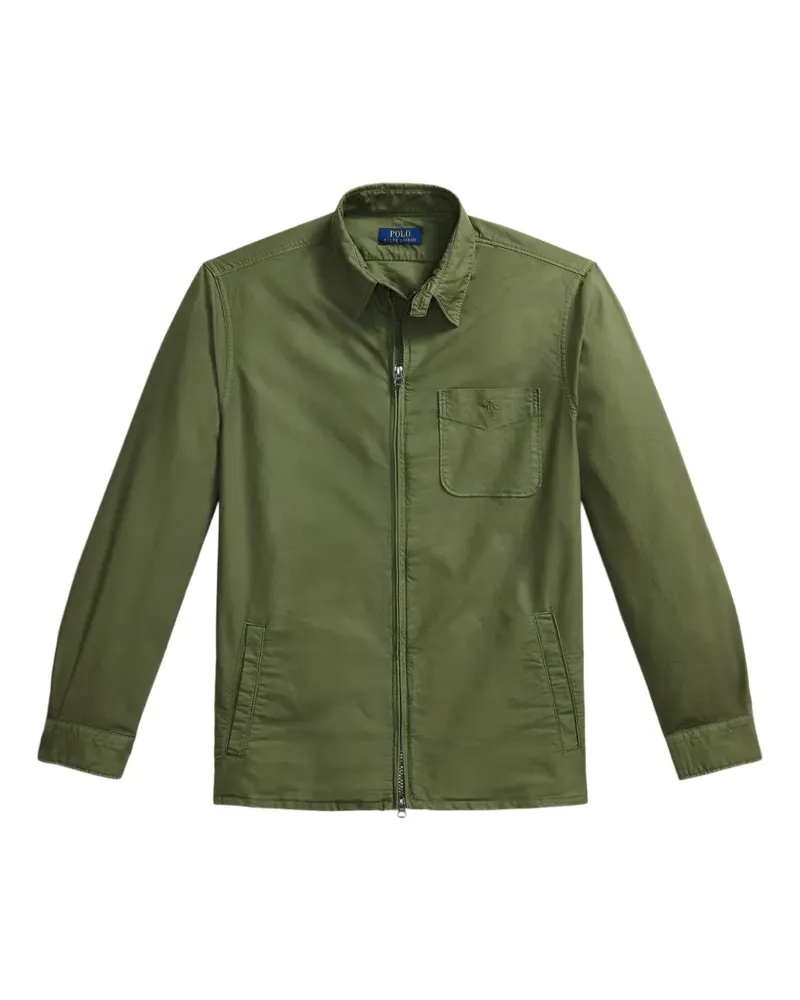 Ralph Lauren Hemdjacke mit Reißverschlusstaschen - Grün Grün