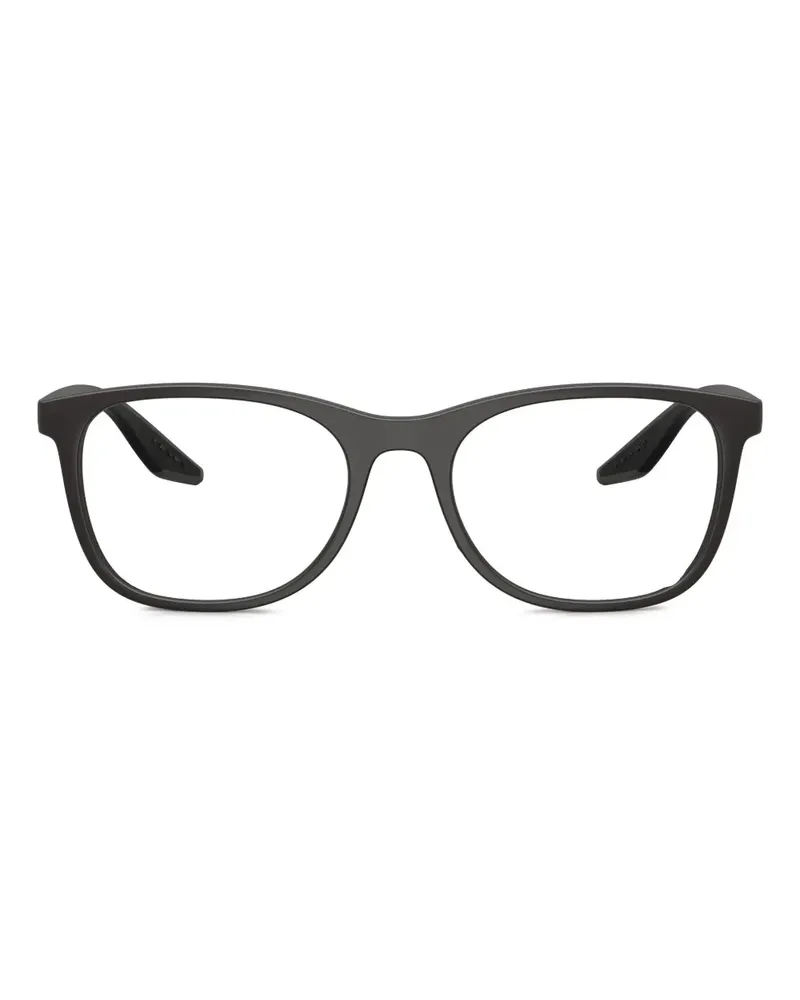 Prada Brille im Wayfarer-Design - Schwarz Schwarz