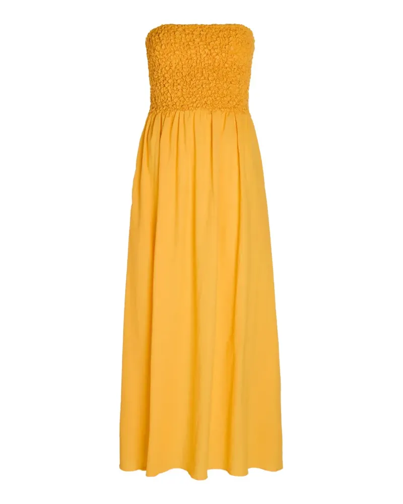Faithfull The Brand Orla midi dress - Gelb Gelb