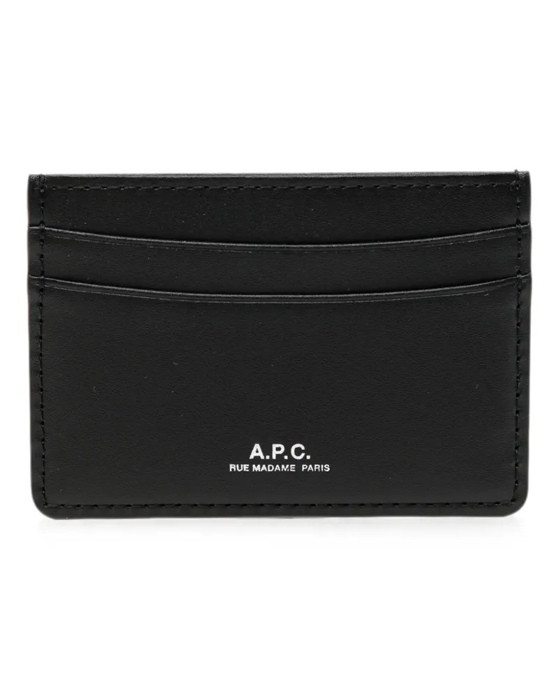 A.P.C. Andre Kartenetui - Schwarz Schwarz