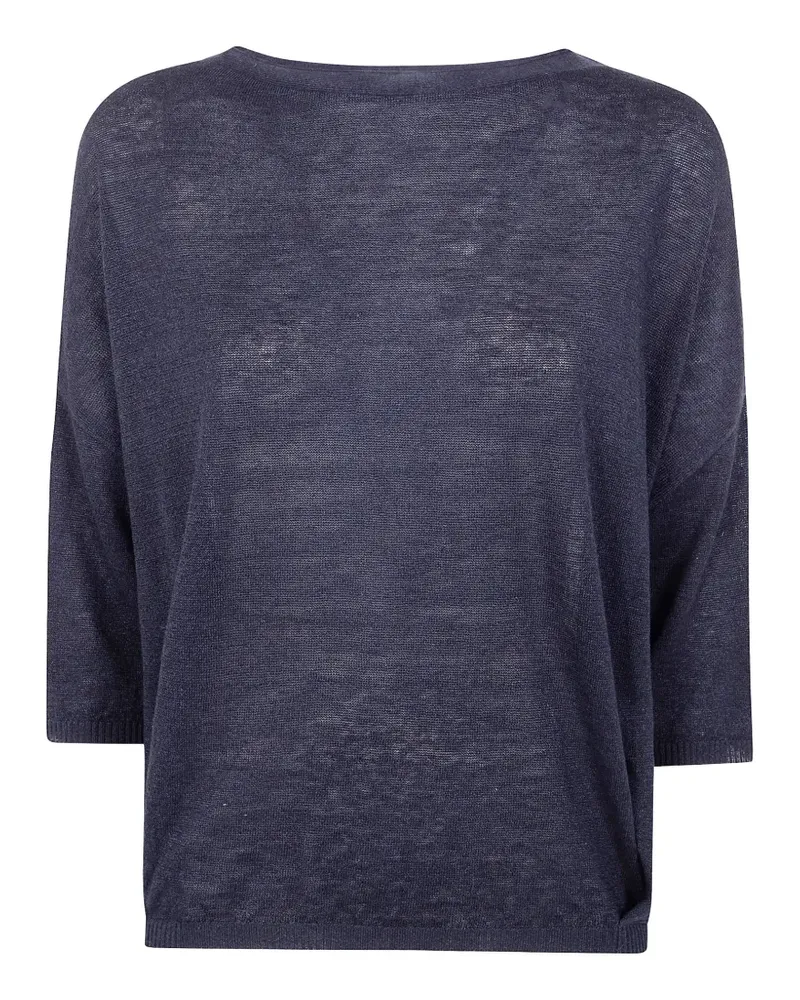 MA'RY'YA loose fit top - Blau Blau