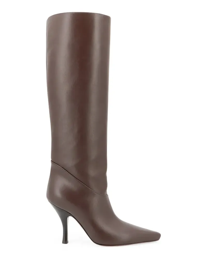 Paris Texas pointed-toe knee-high boots - Braun Braun