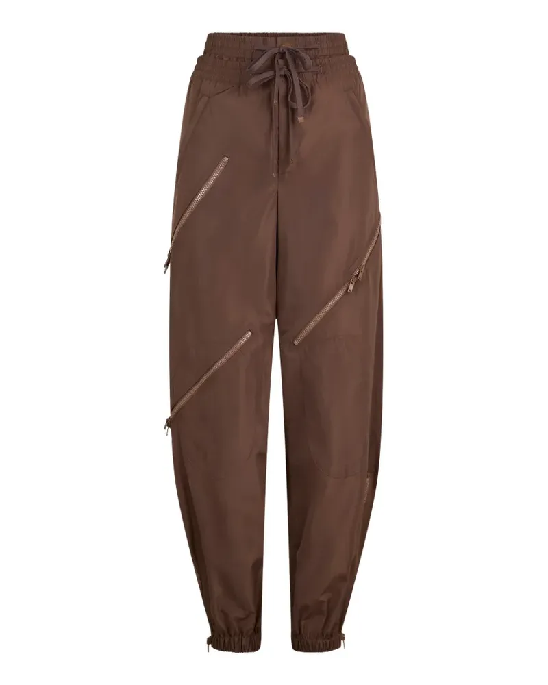 Monse Hose mit doppeltem Bund - Braun Braun
