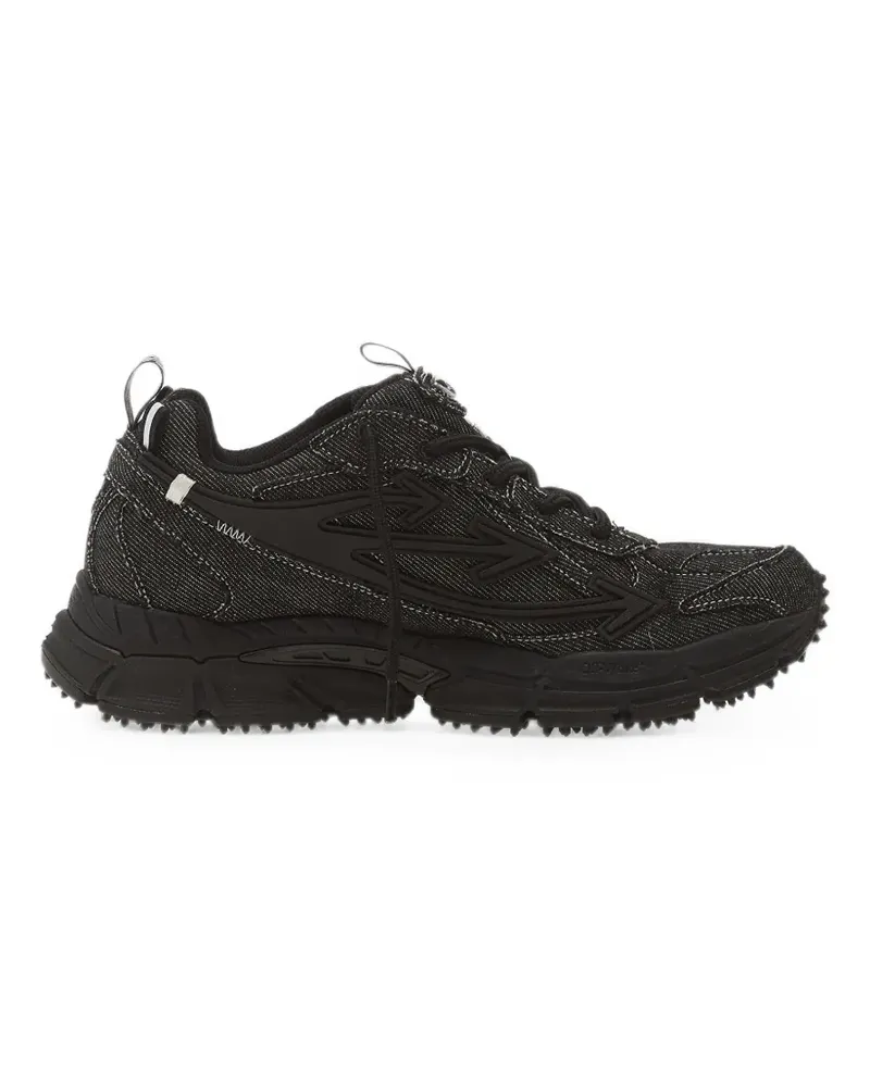 OFF-WHITE Be Right Back denim sneakers - Schwarz Schwarz