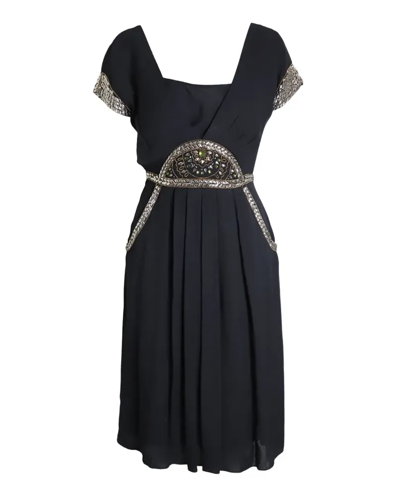 Temperley London embellished dress - Schwarz Schwarz