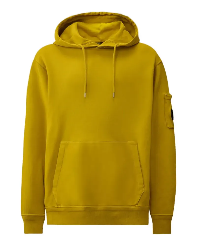 C.P. Company Hoodie mit Tasche - Gelb Gelb