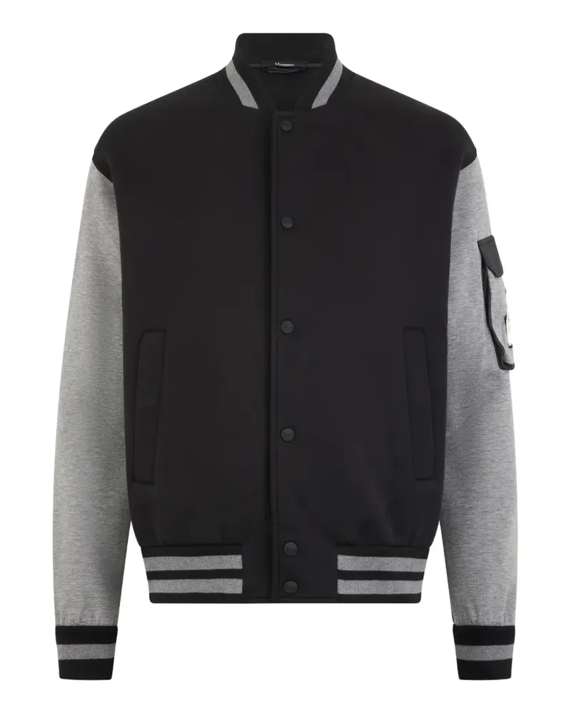 Herno sleeve-pocket bomber jacket - Schwarz Schwarz