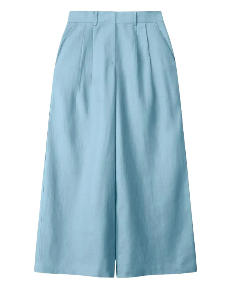 STAUD Leinenhose mit Falten - Blau Blau