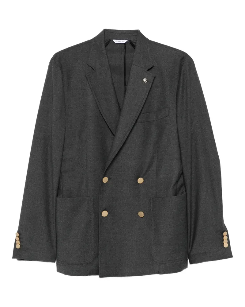 Manuel Ritz Klassische Cabanjacke - Blau Blau