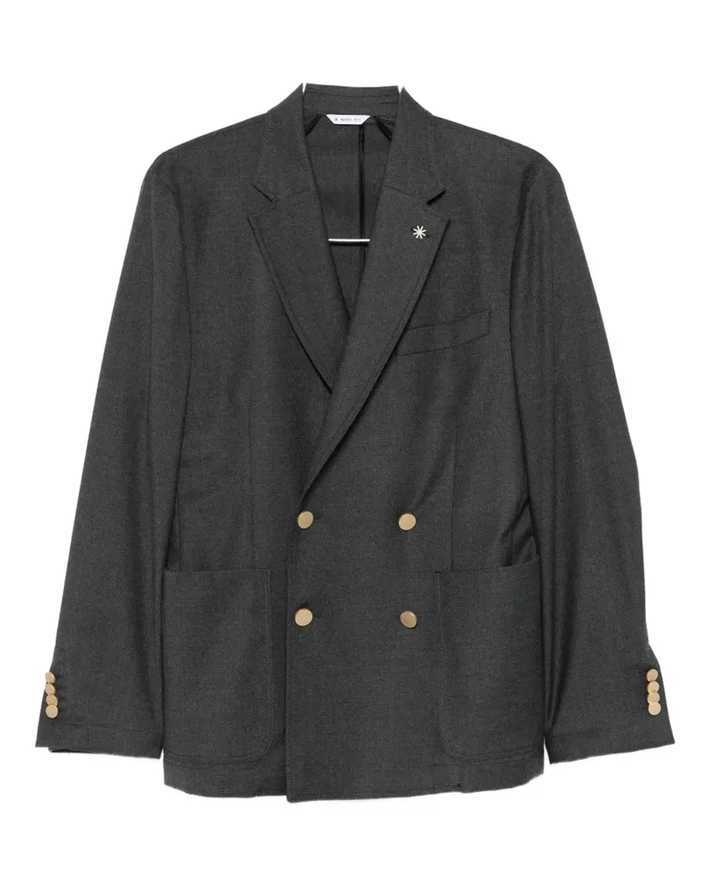 Manuel Ritz Klassische Cabanjacke - Blau Blau