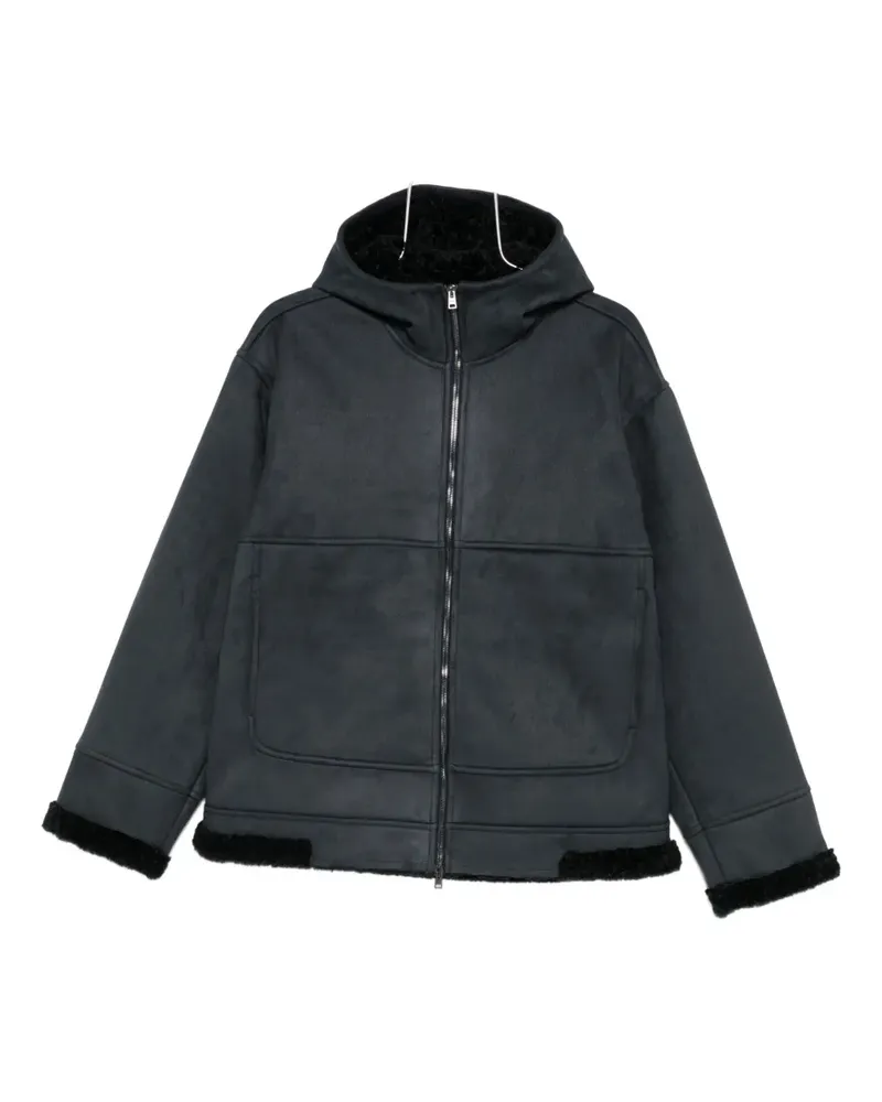 Herno Jacke mit Kapuze - Blau Blau