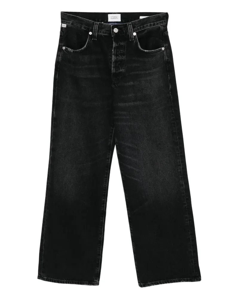 Citizens of humanity Weite Annina Jeans mit hohem Bund - Schwarz Schwarz