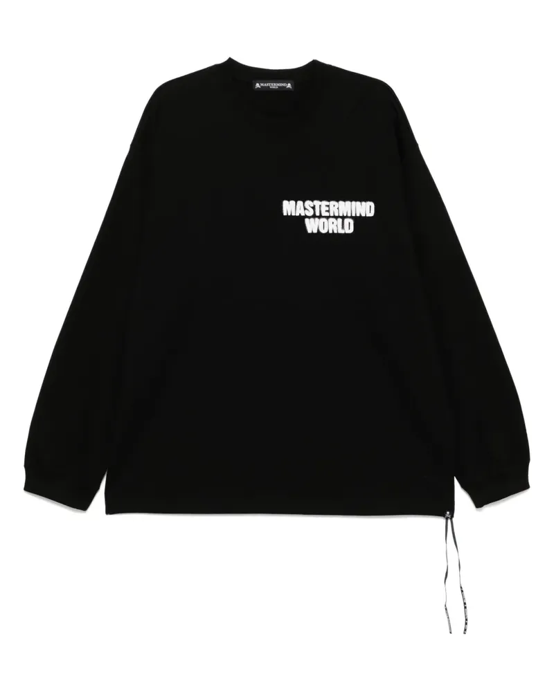 Mastermind World T-Shirt mit Logo-Print - Schwarz Schwarz